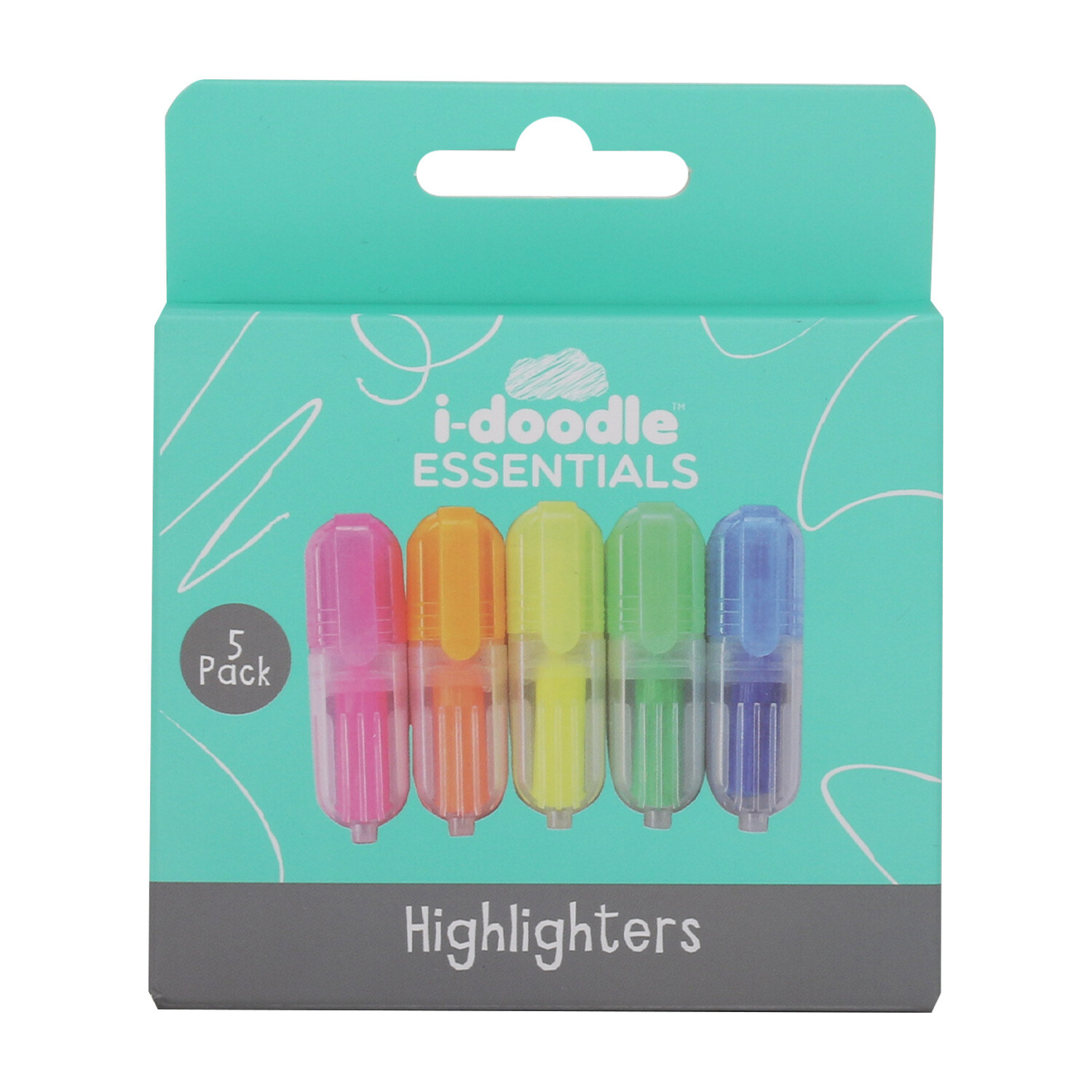 i-doodle Highlighters - 5 Image