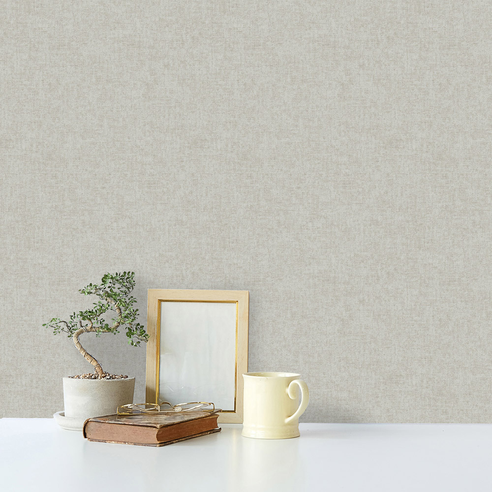 Holden Decor Hawthorn Plain Grey Wallpaper Image 3
