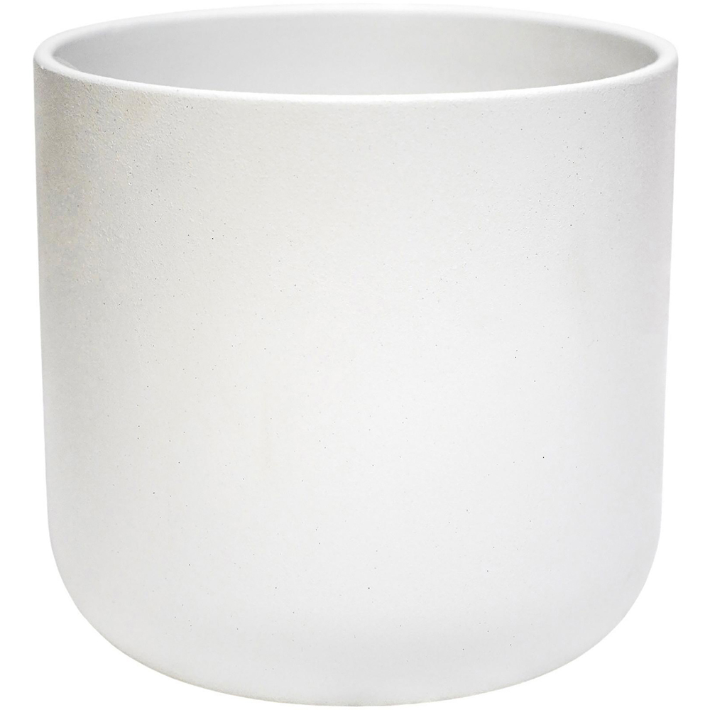 Ivyline Lisbon White Planter 26 x 26cm Image 1