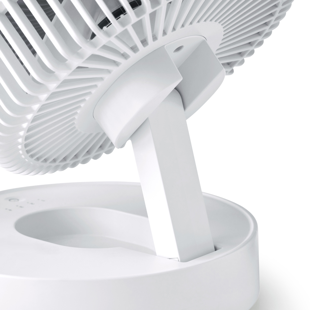 Morphy Richards White Rechargeable USB Oscillating Desk Fan 6 inch Image 2