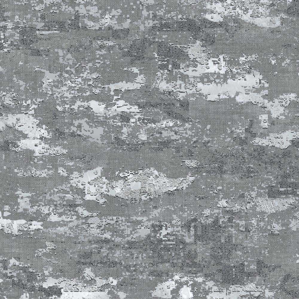 Arthouse Patina Grey and Silver Wallpaper Image 1