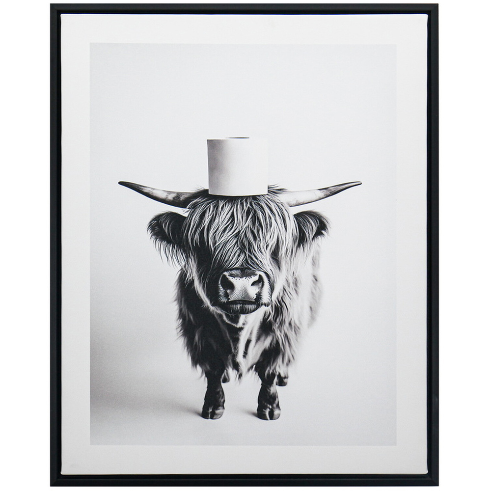 Bathroom Animals Framed Print Image 1