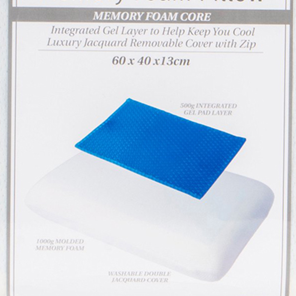 Divante Cool Gel Memory Foam Pillow Image 6