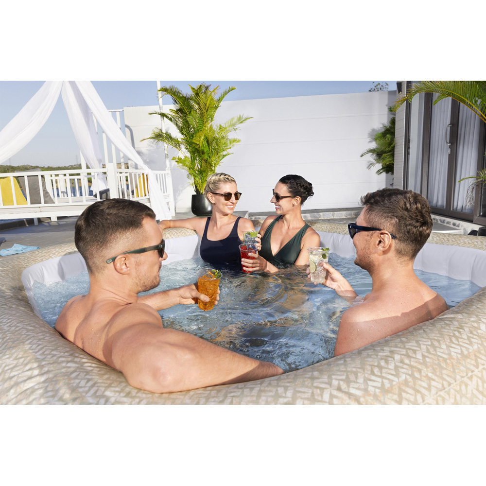 Lay-Z-Spa Tuscany 7 Person UltraFit Smart AirJet Hot Tub 71 x 201cm Image 3