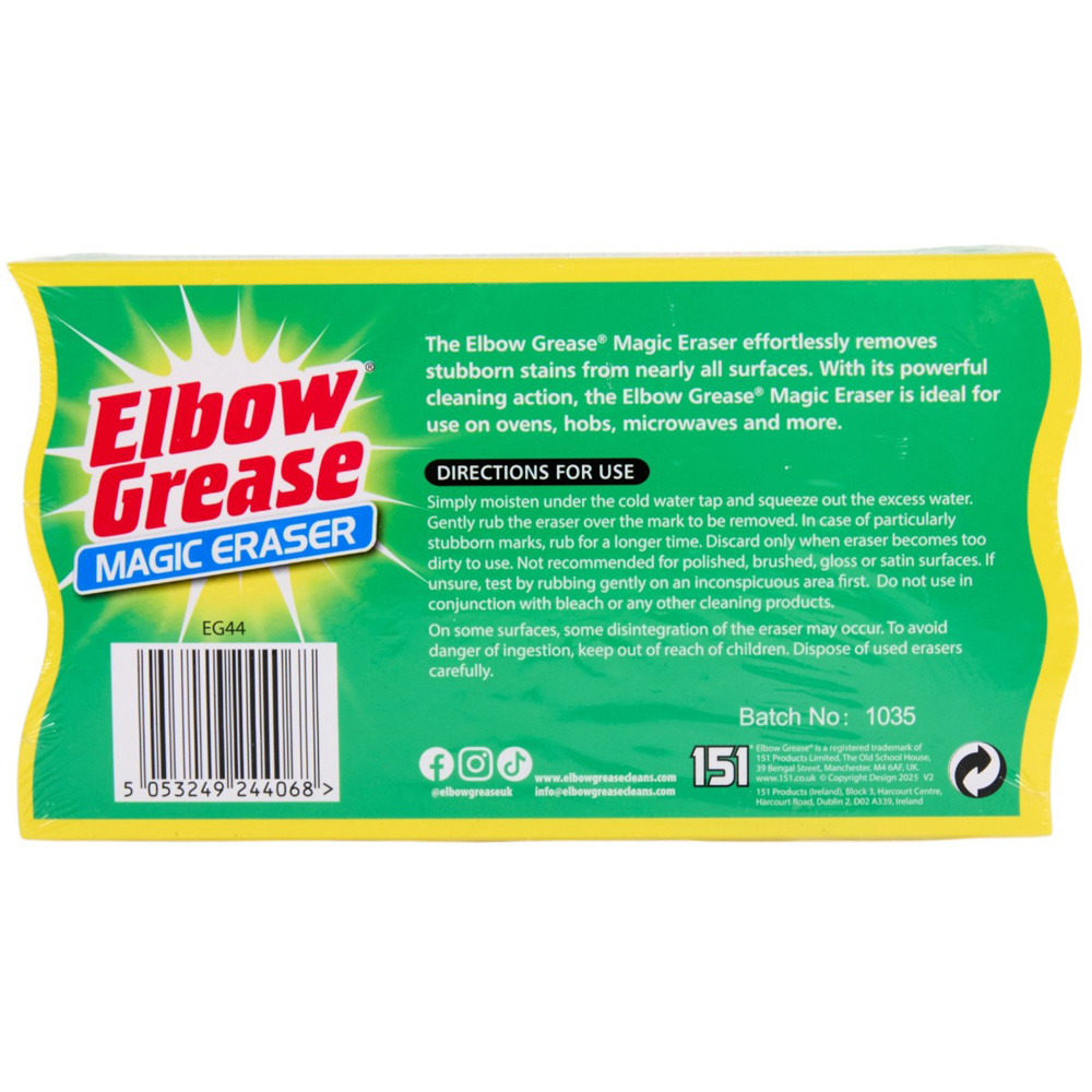 Elbow Grease Sponge Scourer 3 Pack Image 2
