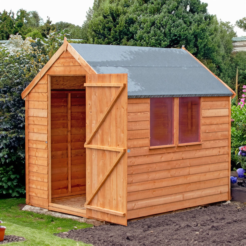 Shire 7 x 5ft Dip Treated Overlap Shed Image 2