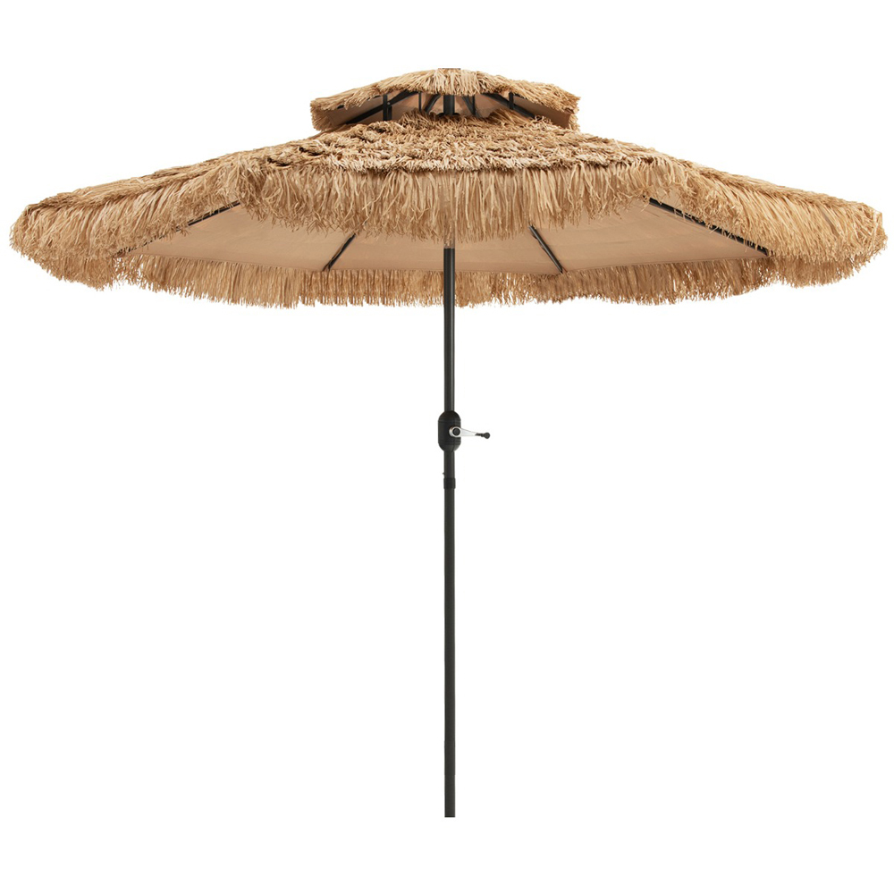 Costway 8 Ribs Hawaiian Style Hula Patio Umbrella Image 1