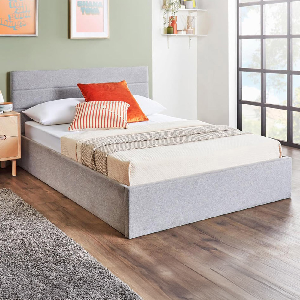Home Treats King Size Grey Bed Frame Image 1