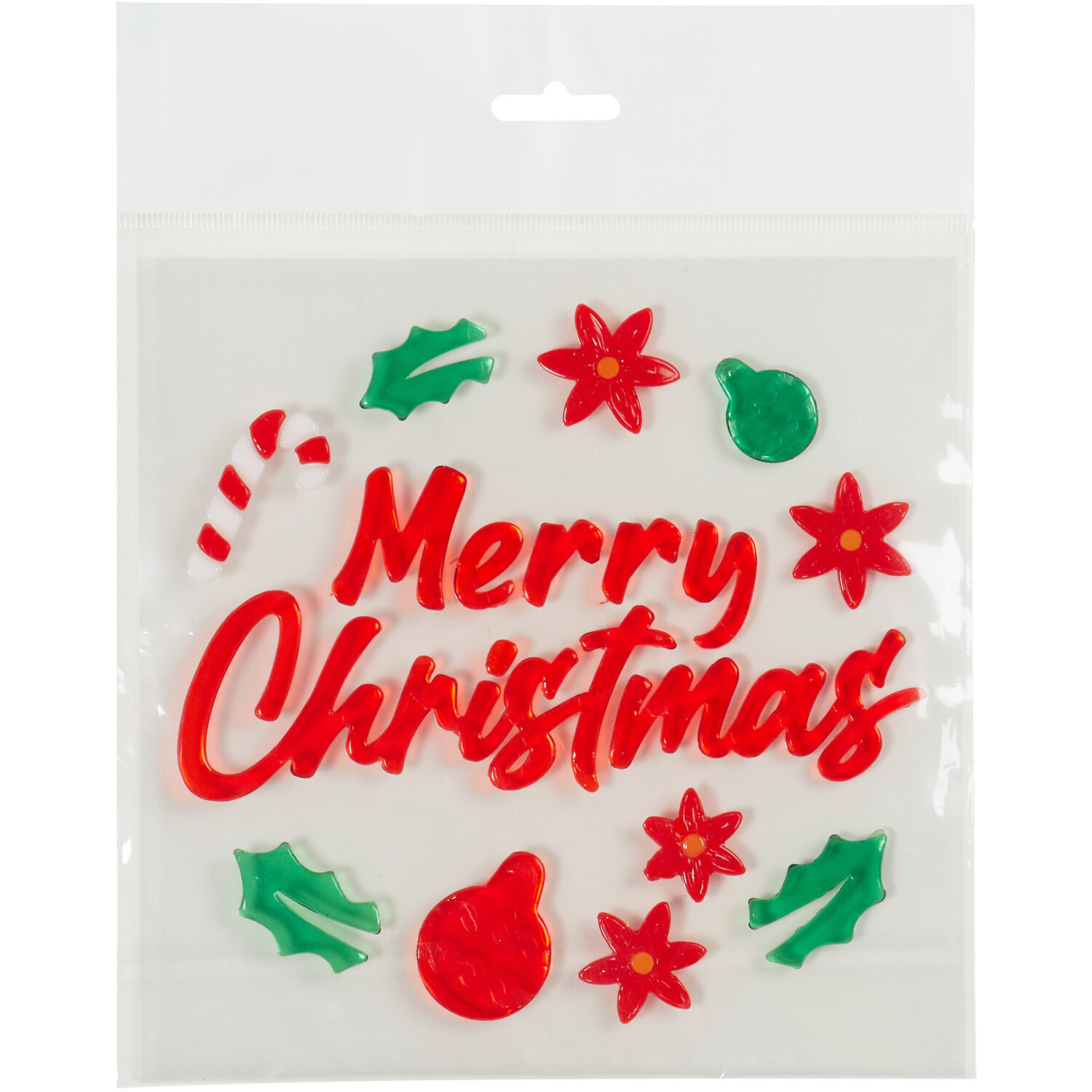 Merry Christmas Gel Stickers Image 3