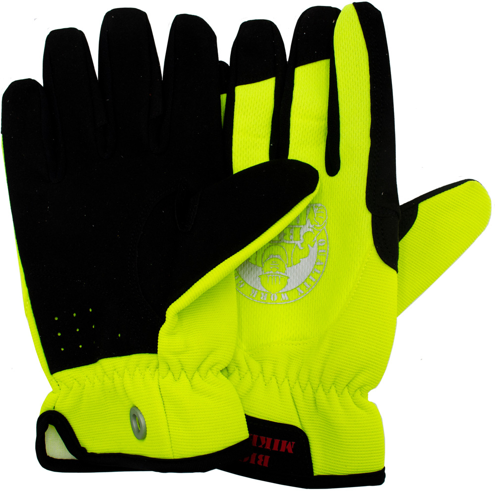 StoneBreaker Hi Viz XL Work Gloves Image 4