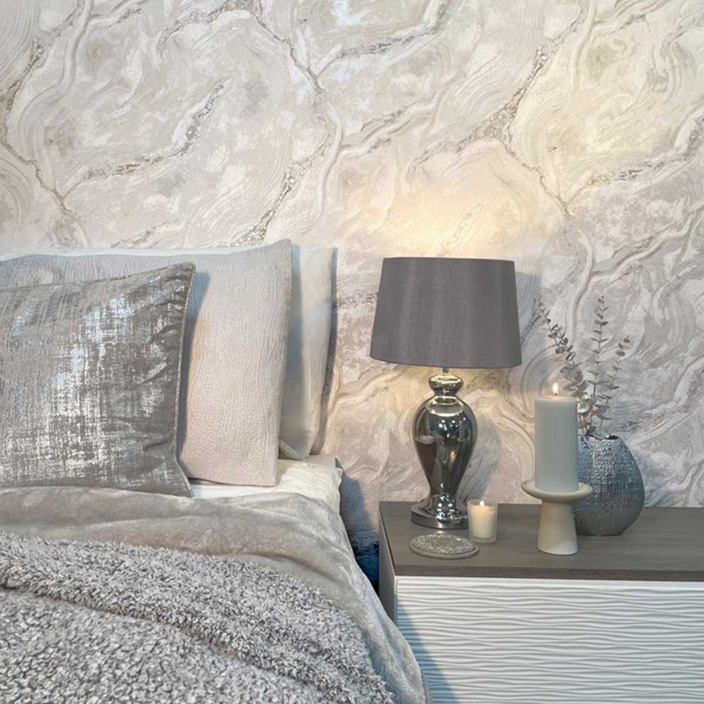 Rasch Agate Grey Wallpaper Image 3