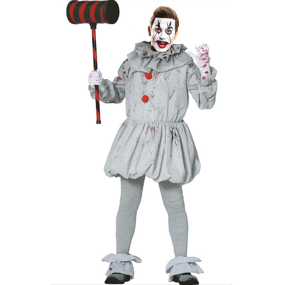Fiestas Guirca Adult Killer Clown Costume Large Image 1