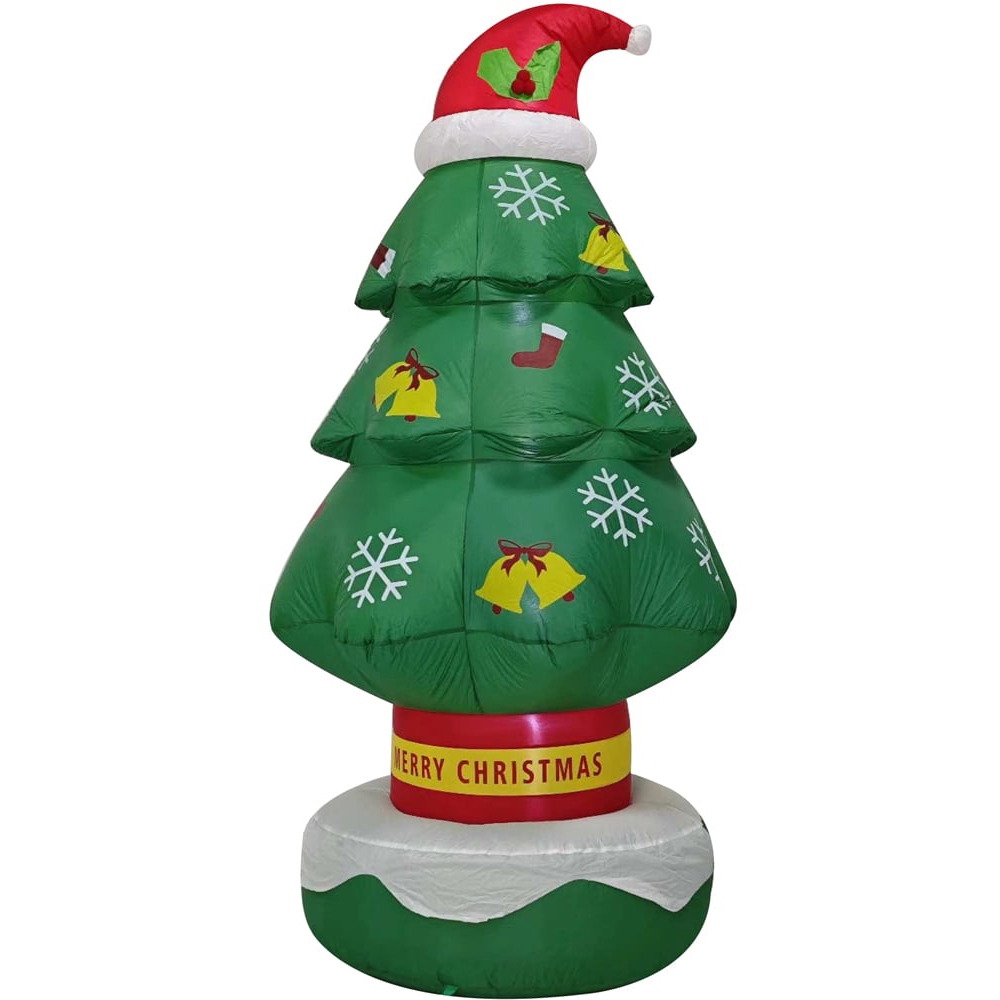SO Christmas Inflatable Tree with Hat 6.9ft Image 2