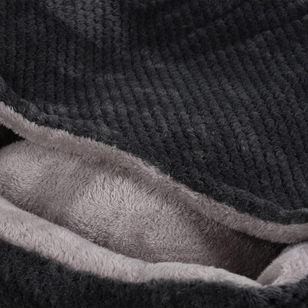 Grey 2 in 1 Blanket Pet Bed Image 6