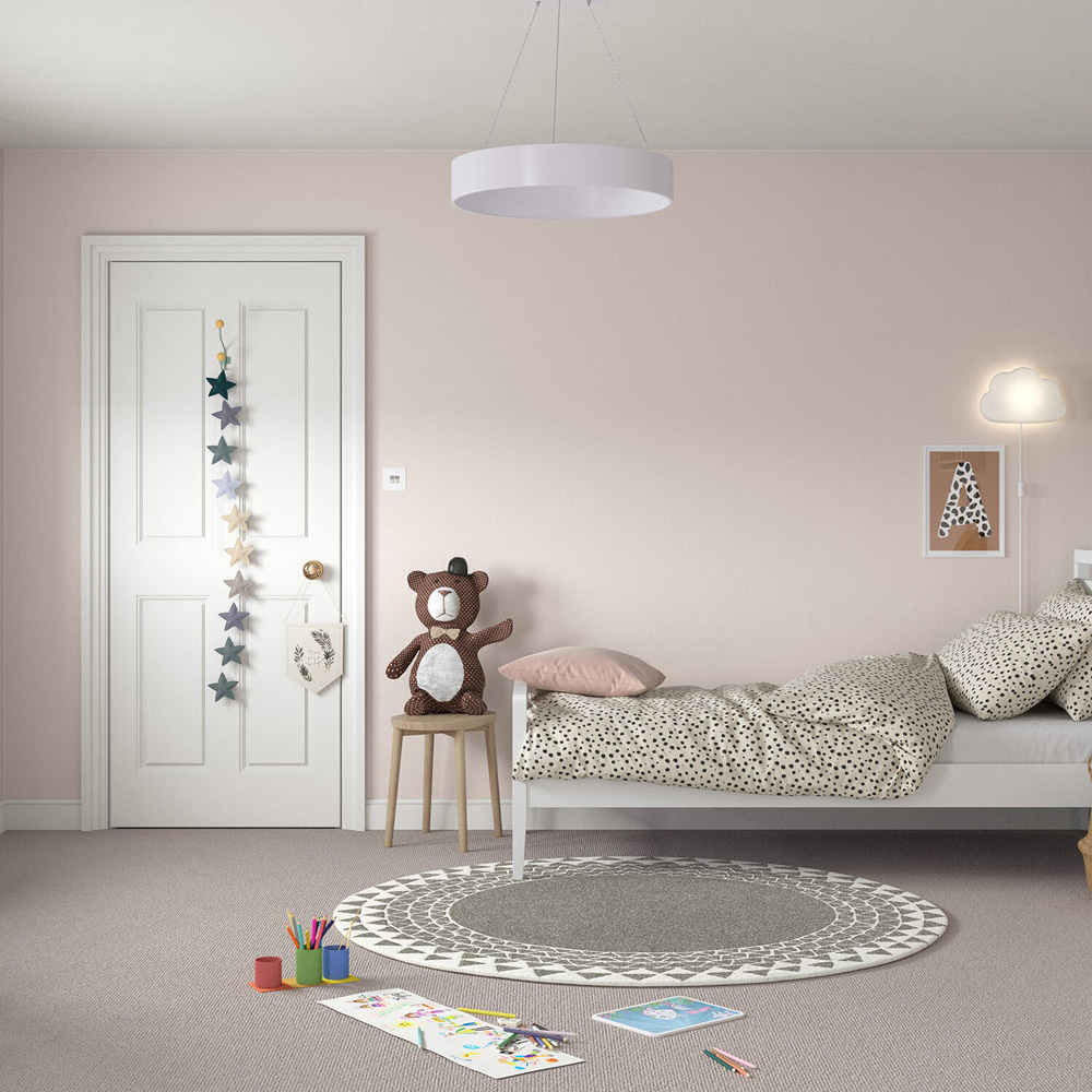 Dulux Walls and Ceilings Matt Emulsion Paint - Blush Pink Image 4