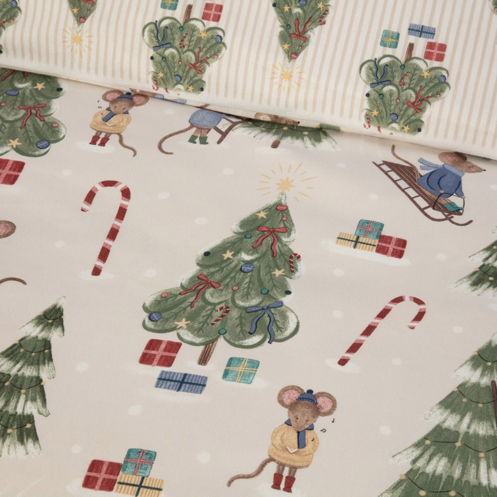 Mouse Village Duvet Set Double Image 4