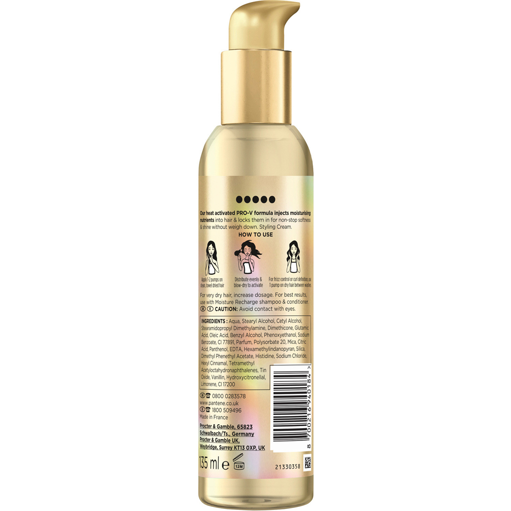 Pantene Pro-V Moisture Recharge Leave-In Cream Image 3