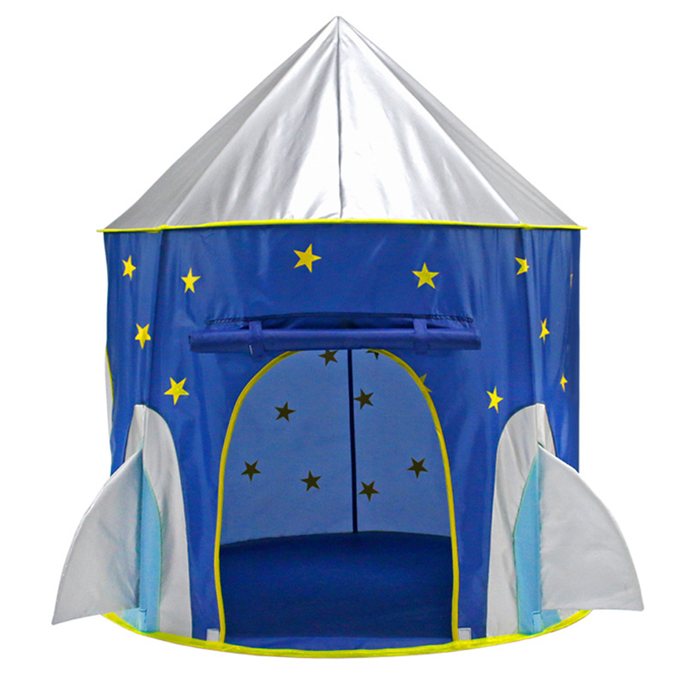Living and Home Spaceship Home Kids Playhouse Tent Image 1