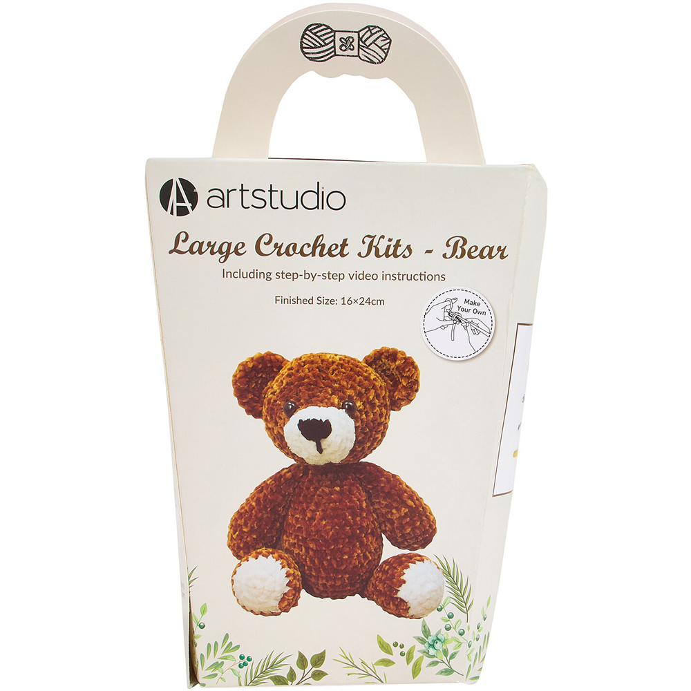 Bear or Tiger Large Crochet Kit Image 2