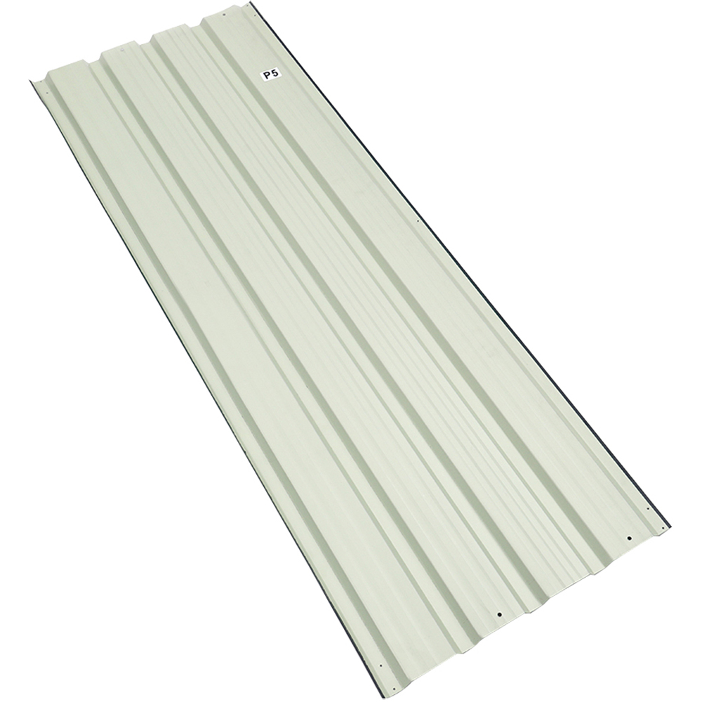 Living and Home 6 Piece Charcoal Zinc Steel Corrugated Pre Drilled Roof Panel 45 x 115cm Image 3