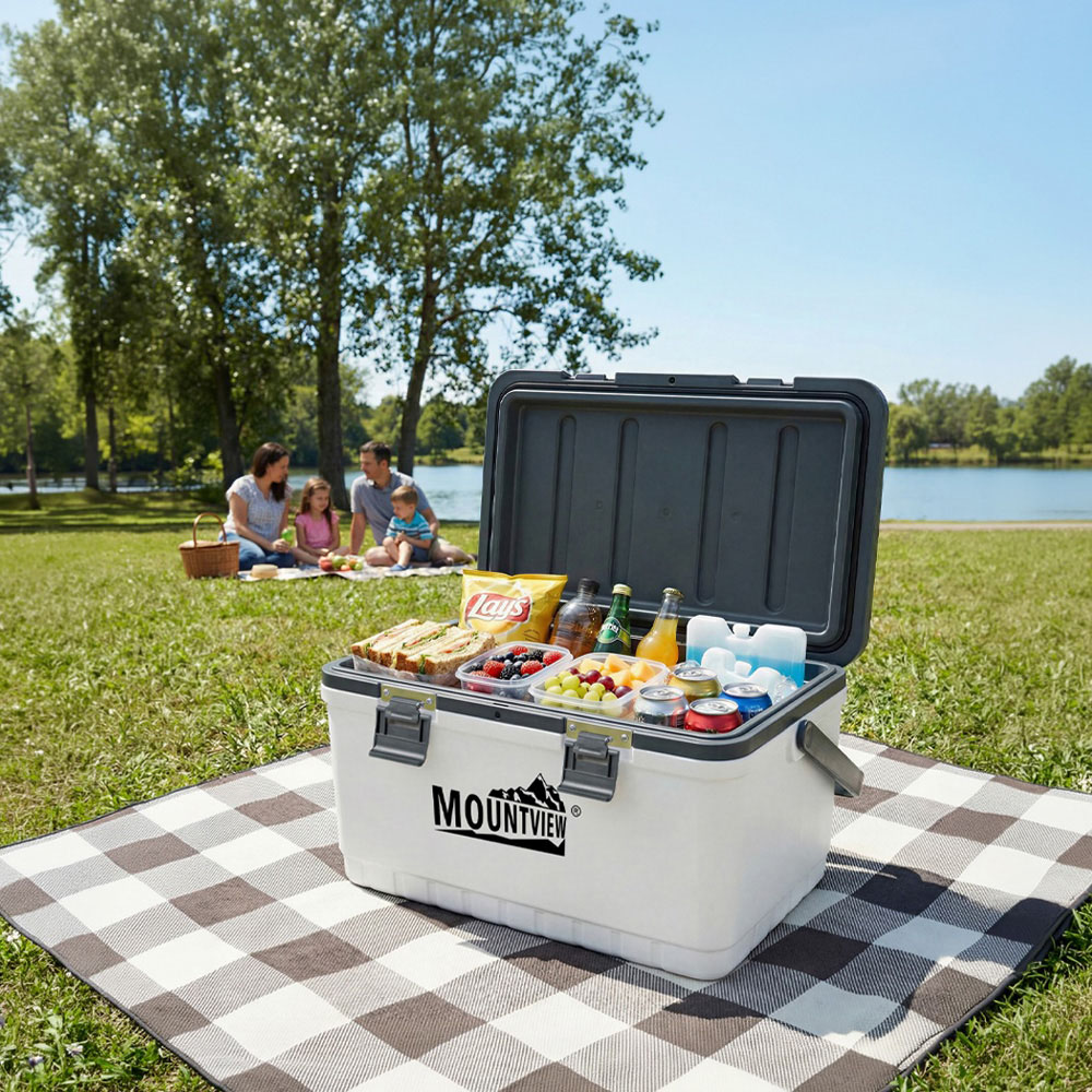 Mountview White Portable Large Cool Box 22L Image 2