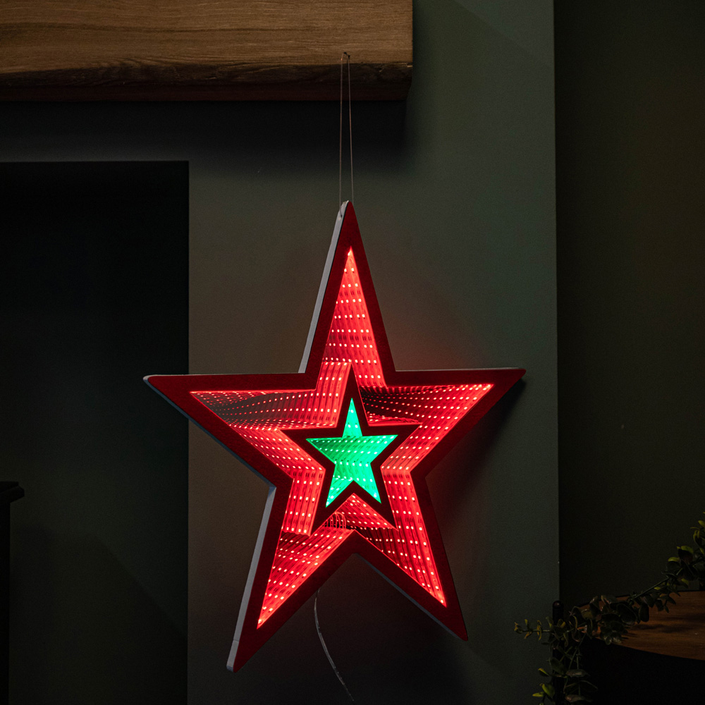 Samuel Alexander Light Up Star Infinity Christmas Decoration 47cm Image 9