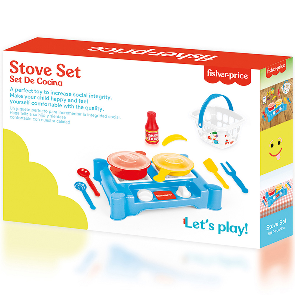 Dolu Fisher Price Kids 15 Piece Stove Set Image 5