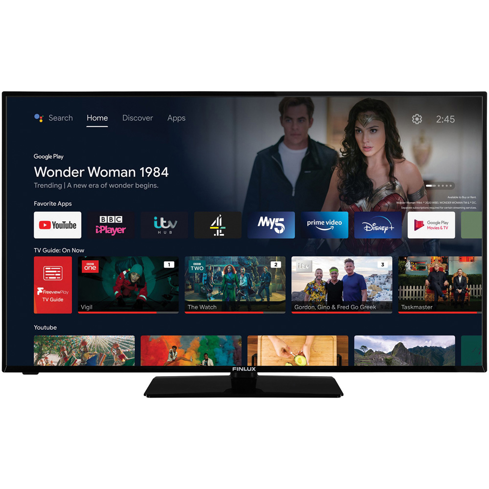 Finlux 32 inch HD Ready LED Android Smart TV Image 1