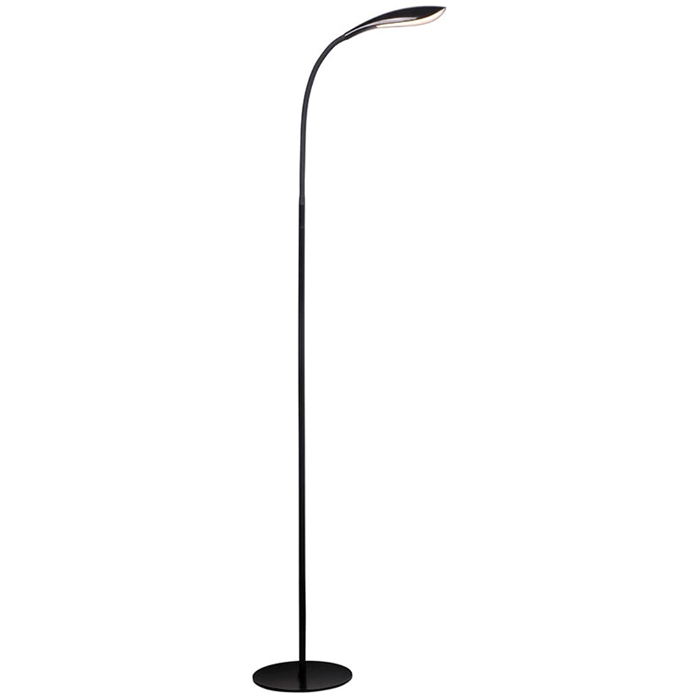 Lifemax High Vision Black LED Floor Light Image 1