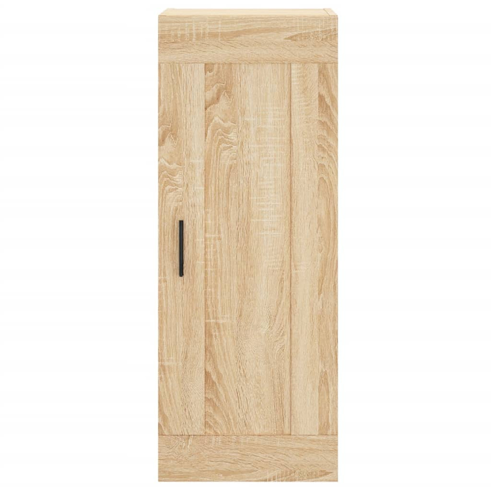 vidaXL Single Door Brown Sonoma Oak Wall Mounted Cabinet Image 4