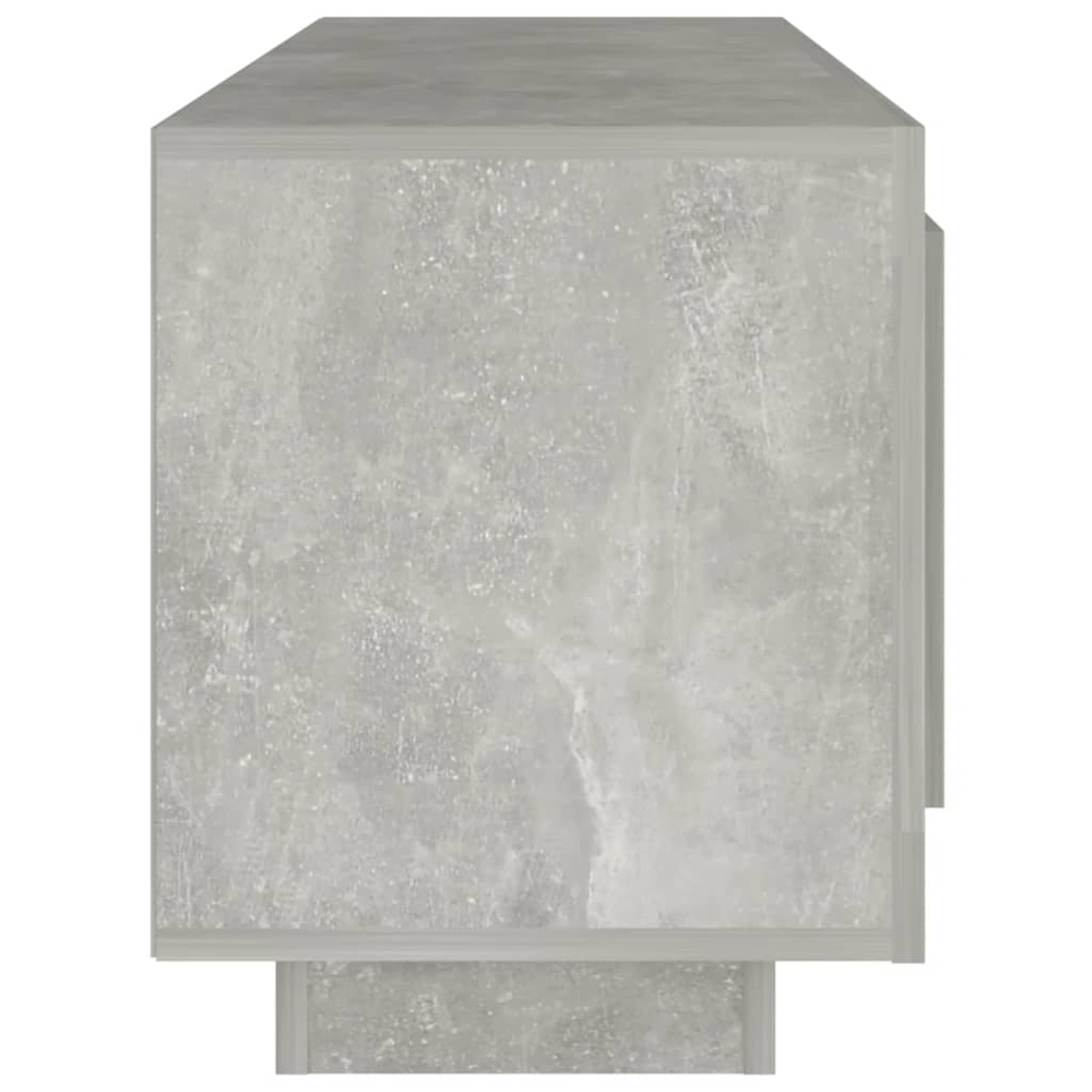 vidaXL 2 Door 2 Shelf Concrete Grey TV Cabinet Image 6