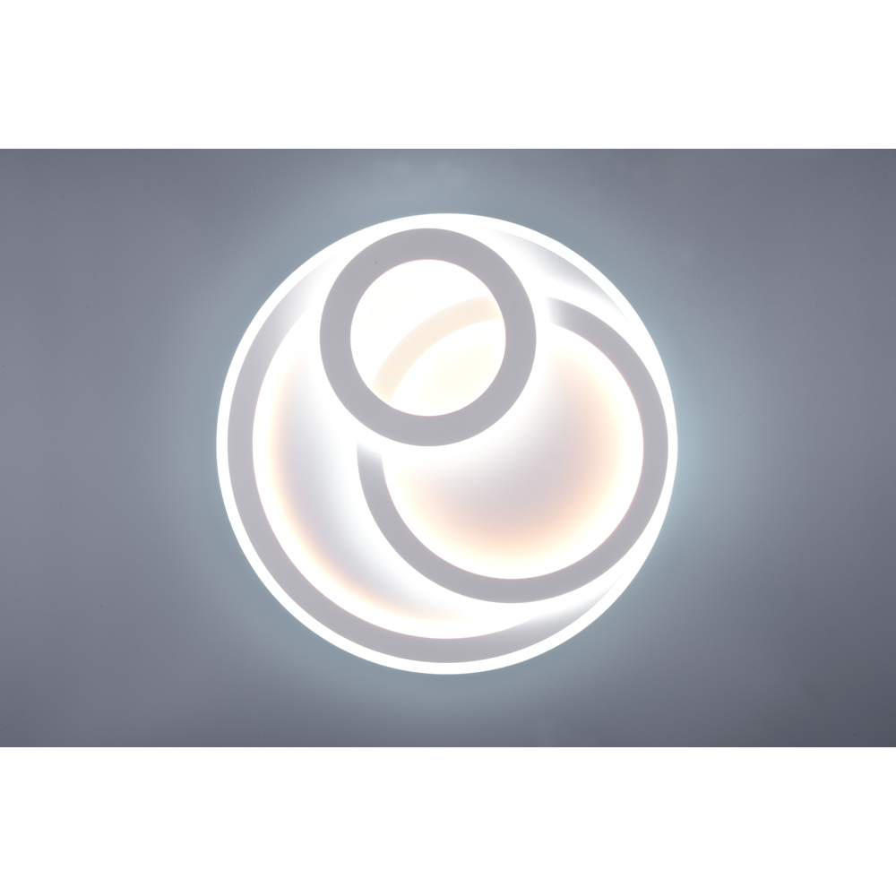 TRIO Mita Matt White Round LED Ceiling Light Image 6