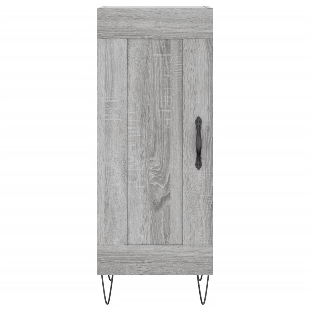 vidaXL 2 Door Grey Sonoma Highboard Image 8