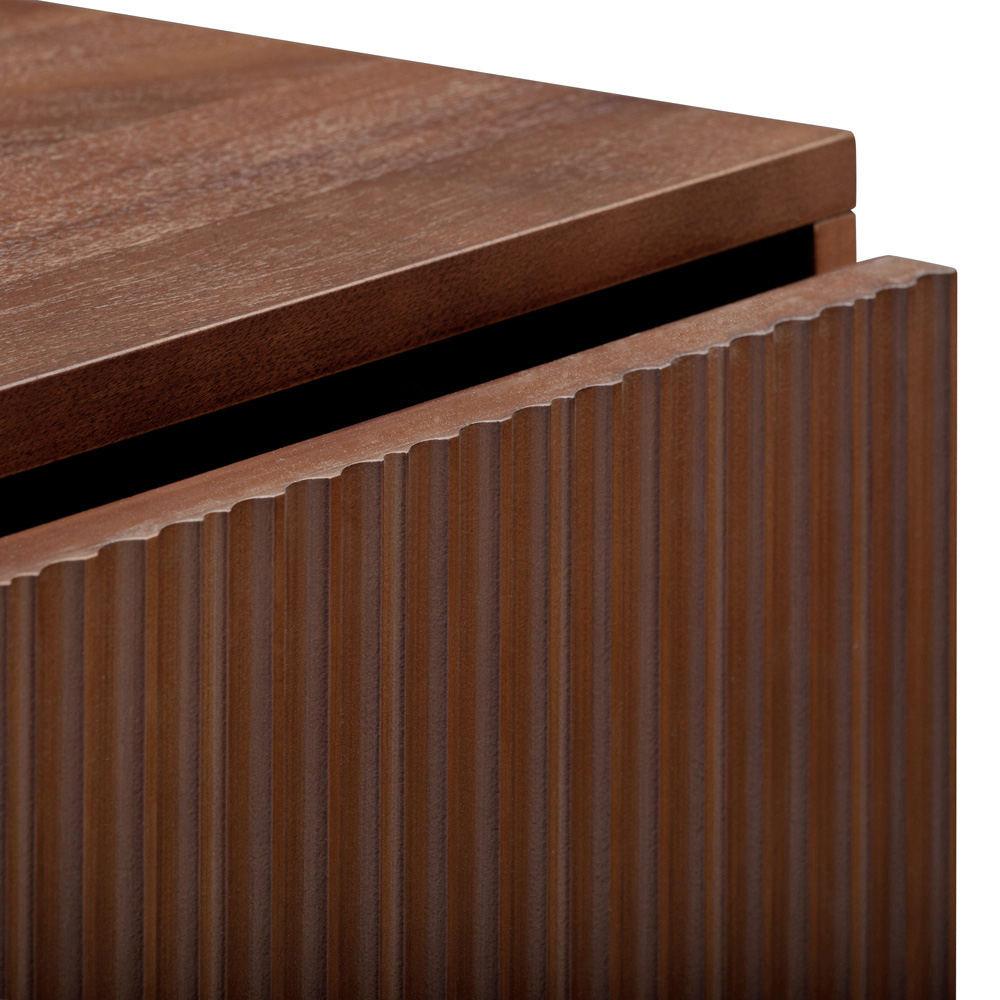 Teamson Home Tremolo 4 Drawer Walnut Dresser Image 6