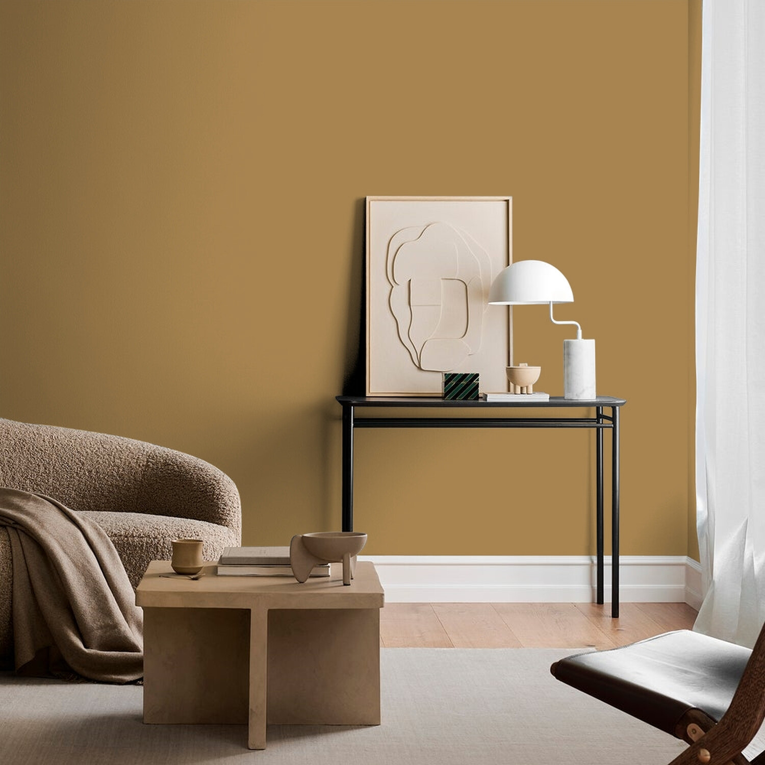 Johnstone's MY Colour Luxurious Durable Matt Paint Tan Your Hide Image 3