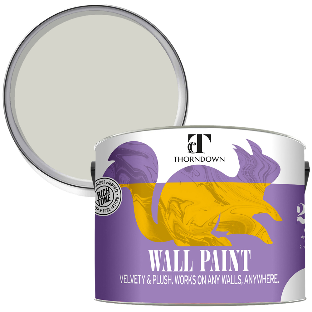 Thorndown Walls and Ceilings Greymond Matt Paint 2.5L Image 1