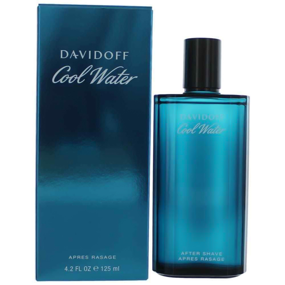 Davidoff Cool Water Aftershave Splash 125ml Image 2