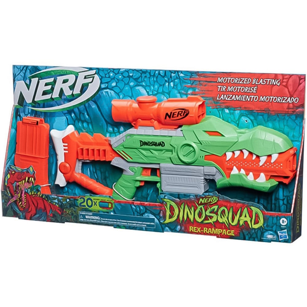 Hasbro Nerf Dino Squad Rex-Rampage Blaster Image 4