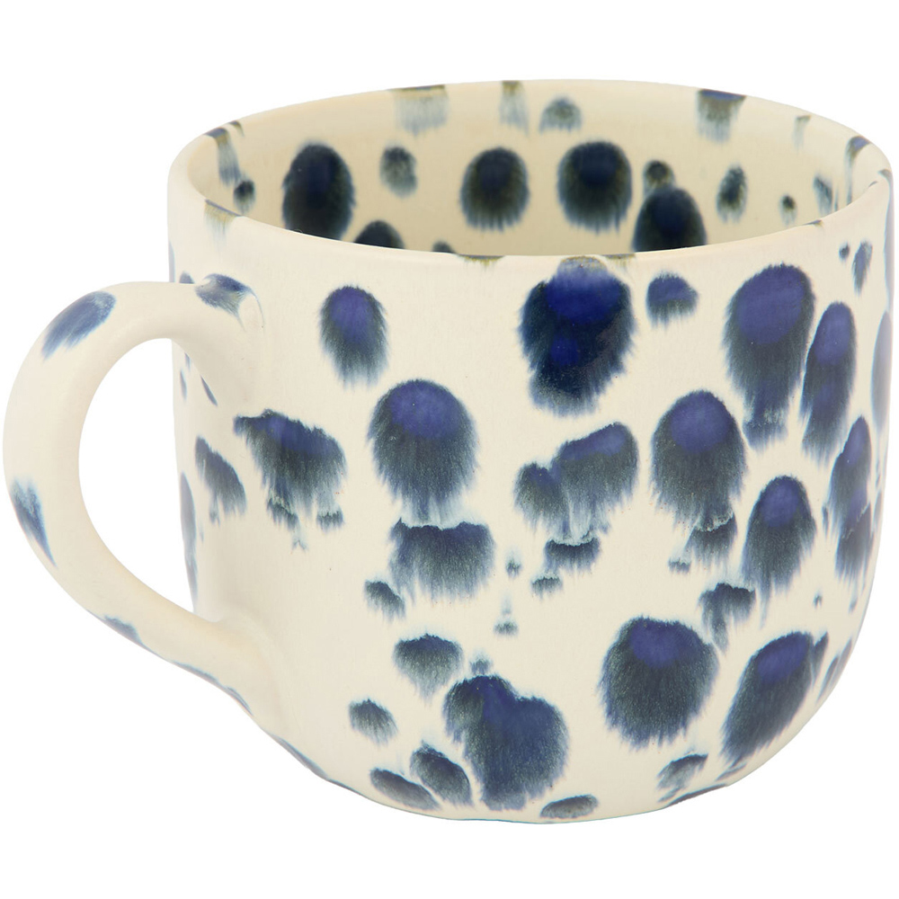 Pack of 4 Blue Speckle Mugs Image 4