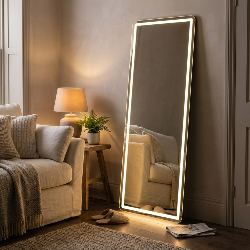 LED Full Length Standing Mirror Image 2