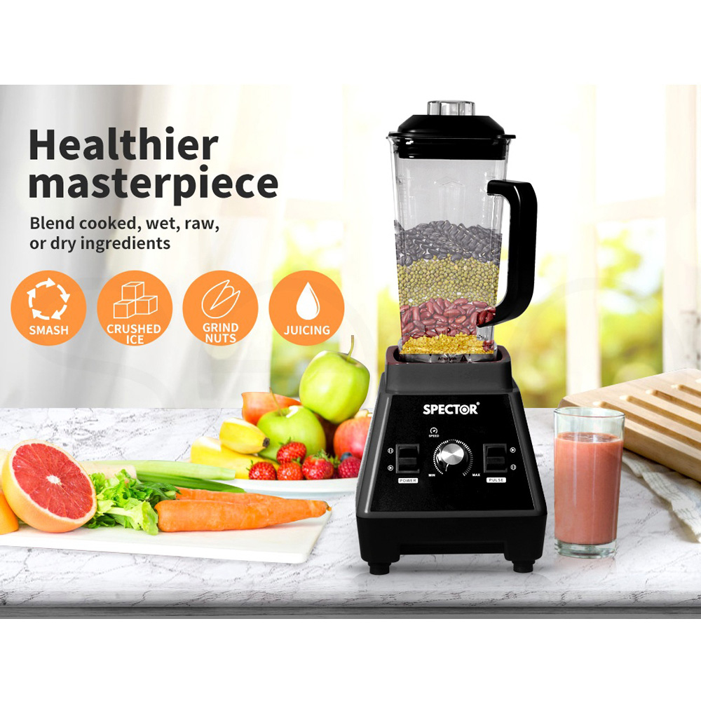 Spector AP0034-BK Commercial Blender Mixer Food Processor 2L Image 9