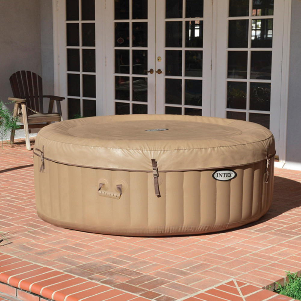 Intex PureSpa 8 Person Bubble Round Hot Tub 71 x 236 cm Image 8