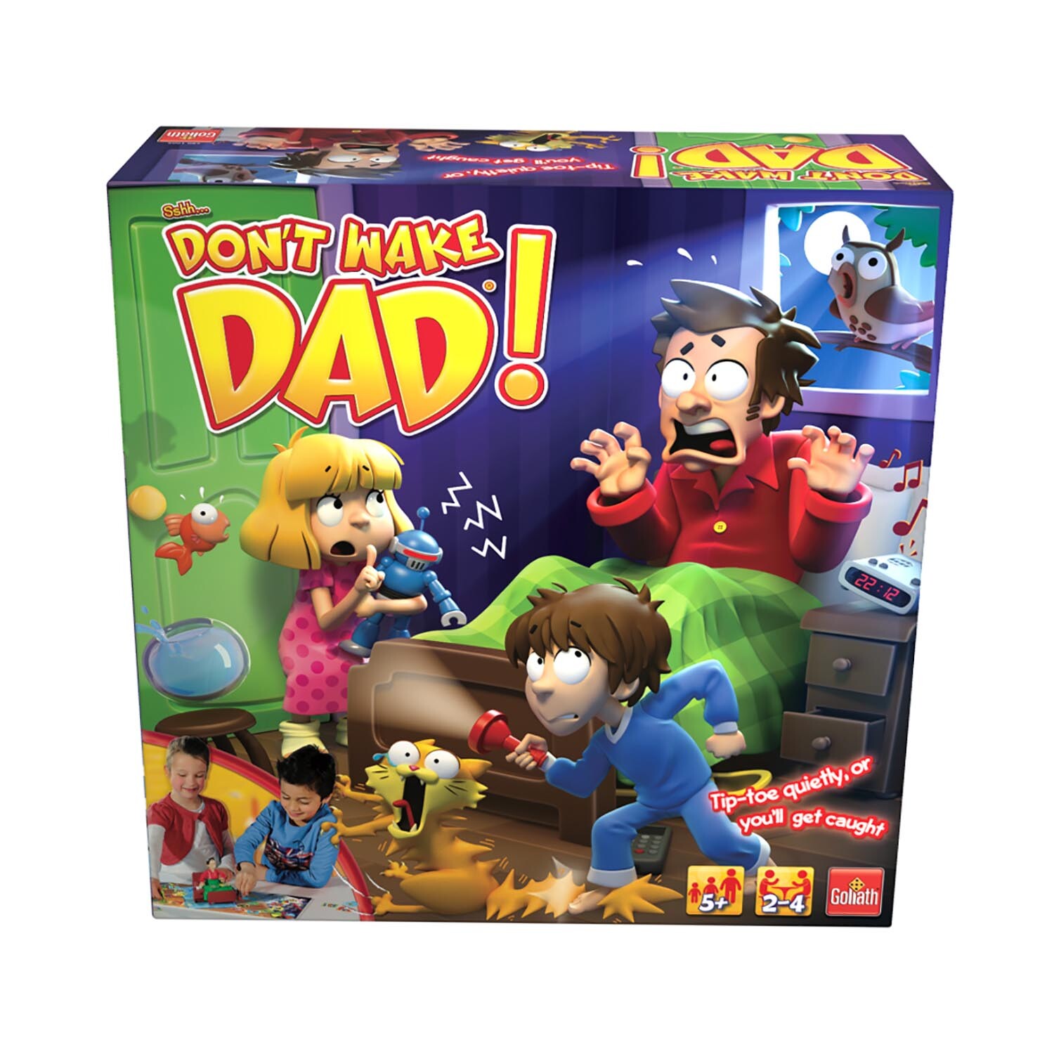 Goliath Games Sshh Don't Wake Dad Family Game Image 2