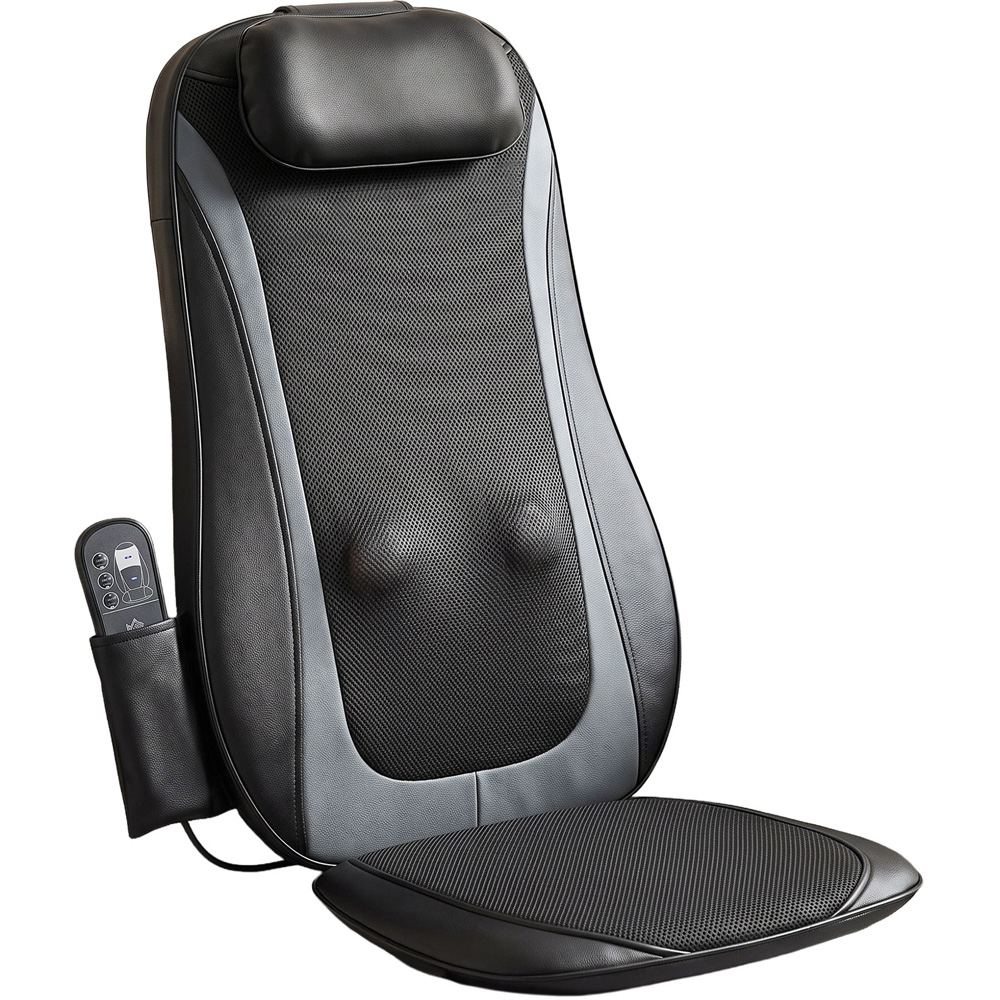 HOMCOM Heat and Deep Tissue Back Massager Home Office Chair Image 1