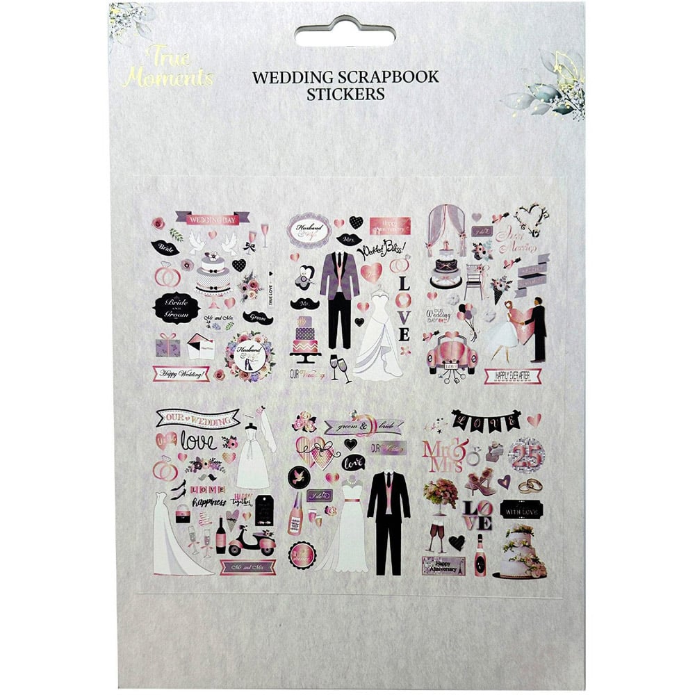 Wedding Scrapbook Stickers Image