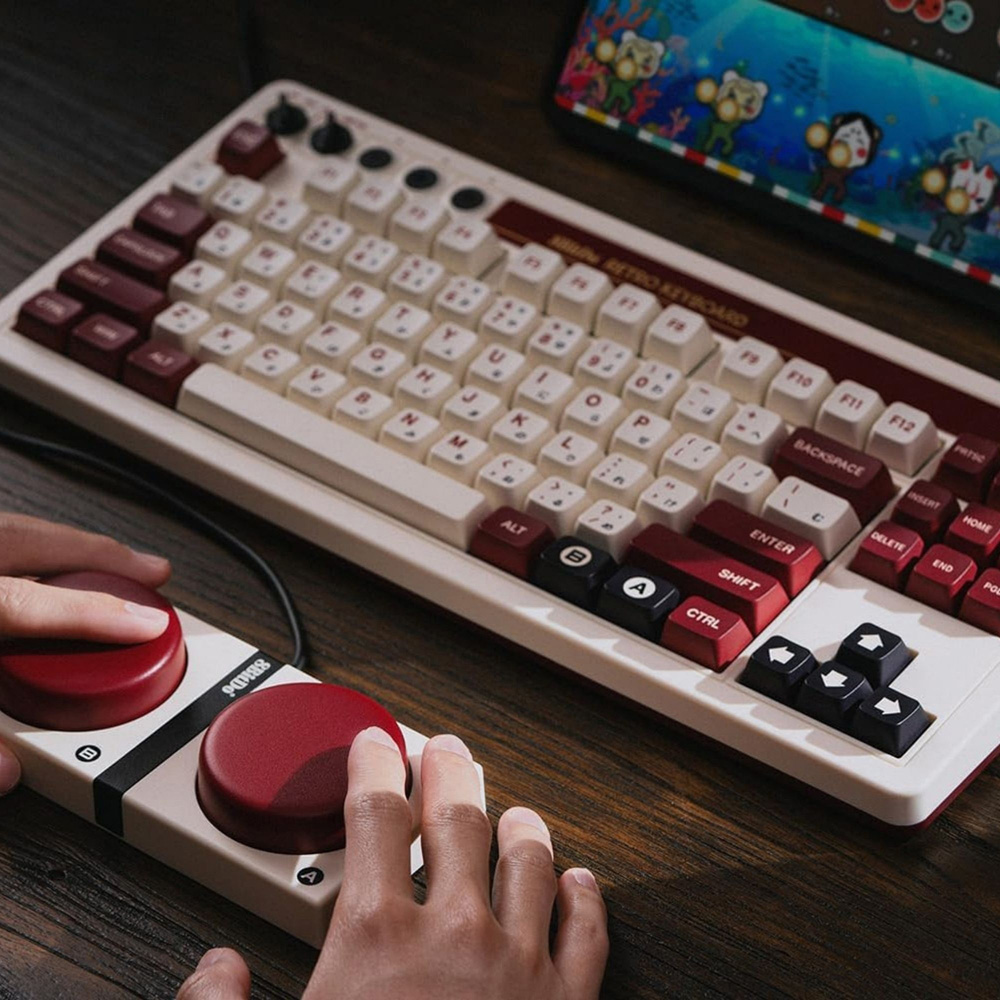 8BitDo Retro 108 Fami Edition Mechanical Keyboard Image 2