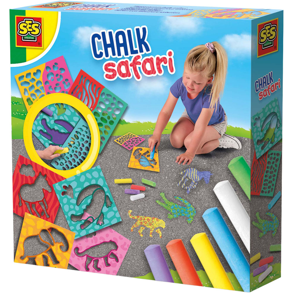 SES Creative Playground Chalk Safari Set Image 1