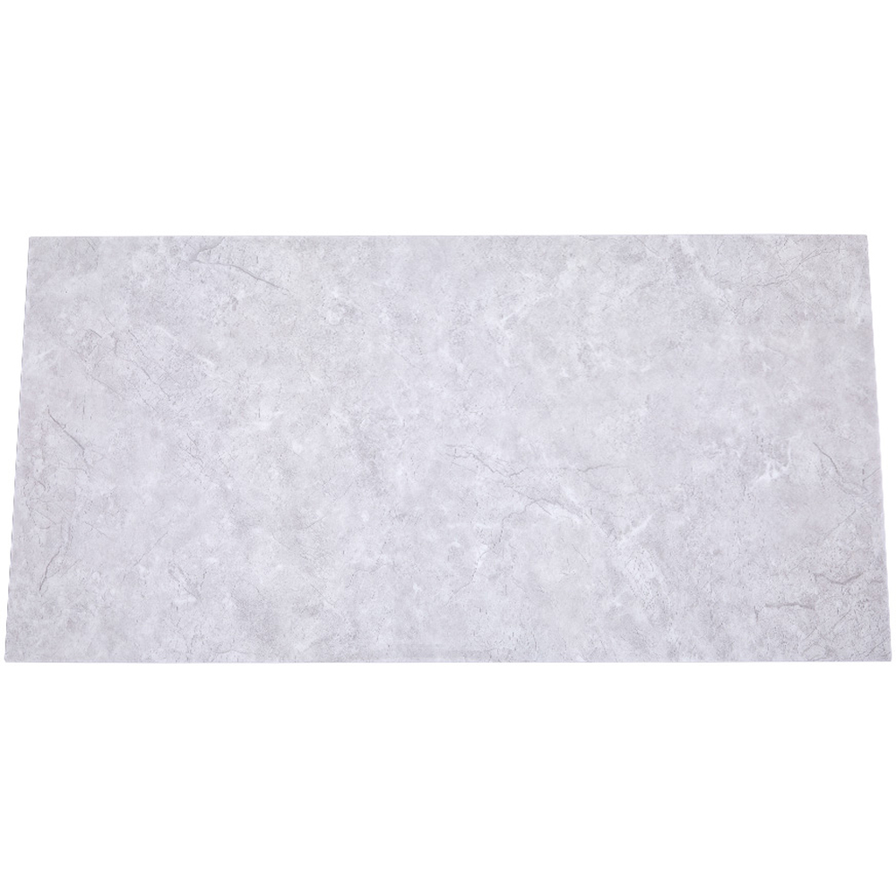 Living and Home 10 Piece White Radiating Veins Marble Peel and Stick Wall Sticker Image 2