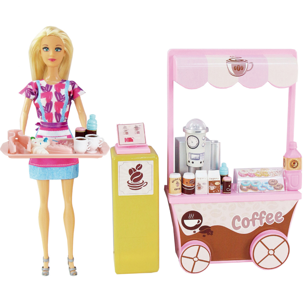 Coffee Shop Doll Playset Image 2