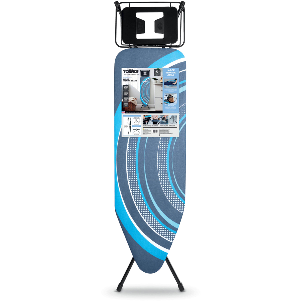 Tower Eclipse Plus Height Adjustable Large Ironing Board Image 2